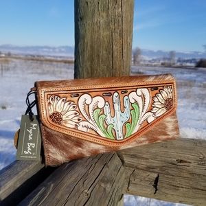 Floral Cactus Adventure Wallet